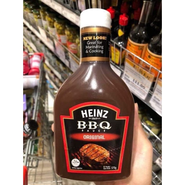 Chai ướp thịt Heinz BBQ Thái Lan 570 gram