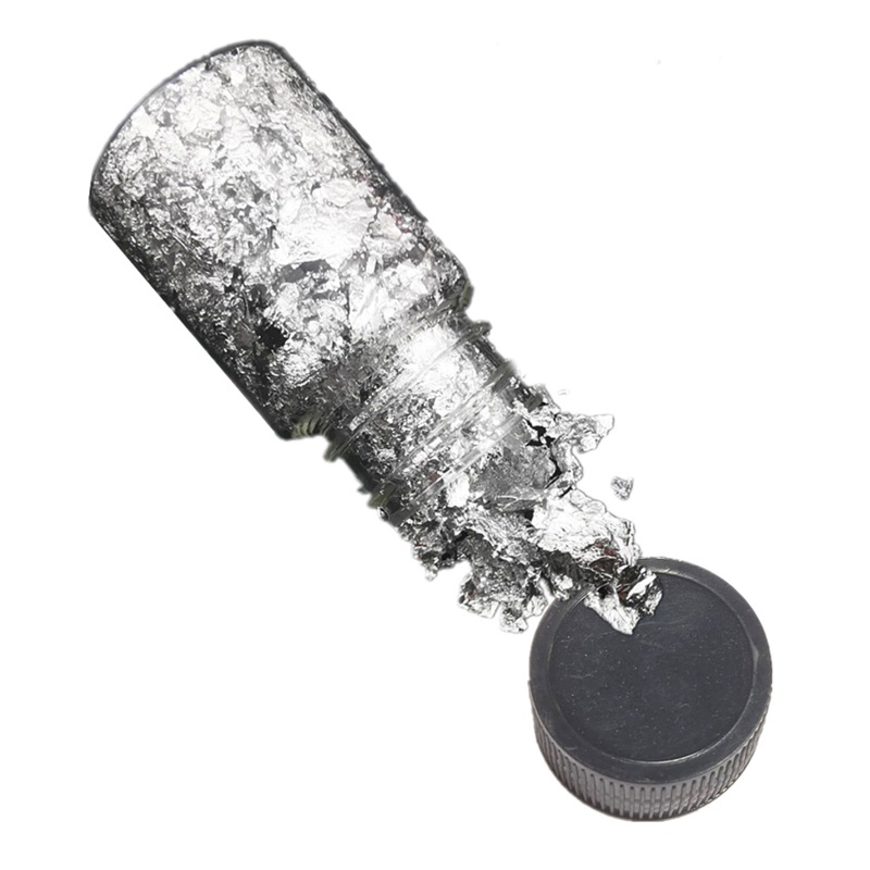 Cuộn Giấy Foil Foil Lấp Lánh Màu Vàng / Bạc Làm Móng Nghệ Thuật DIY