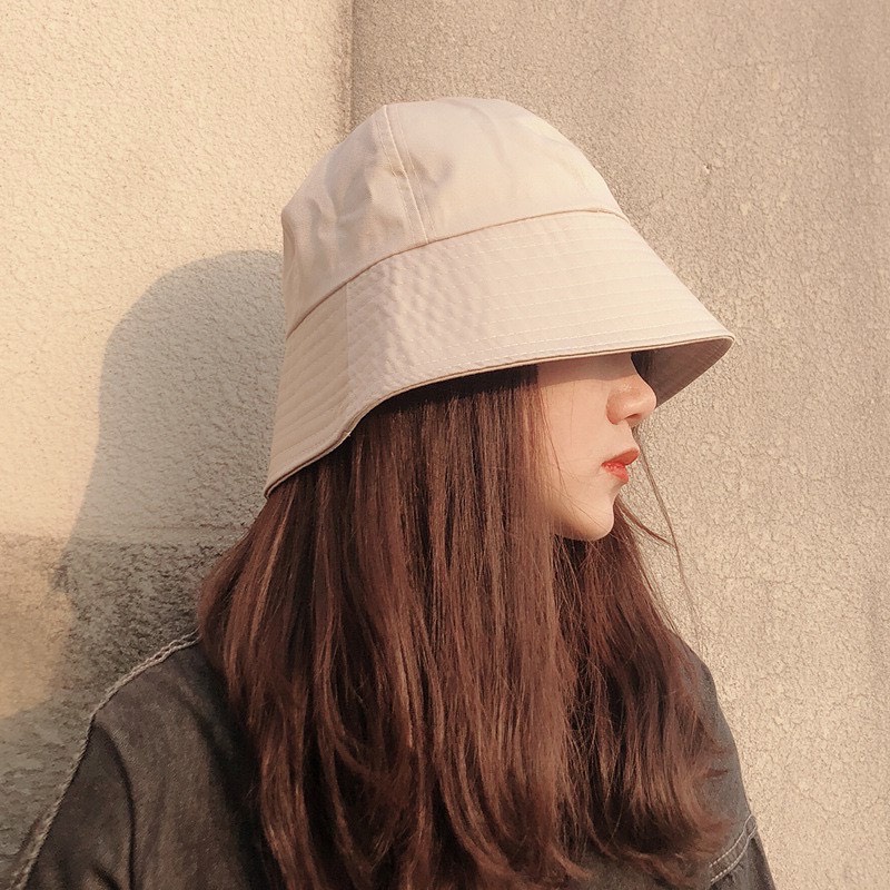 Mũ nón bucket cụp Hot vải kaki Ulzzang NAM NỮ  đội đều được- GIá sỉ Mũ nón Suga BTS