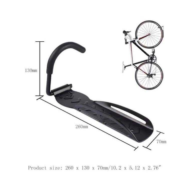 Giá móc treo xe đạp gắn lên tường siêu chắc tặng kèm bộ vít nở lắp đặt dễ dàng - Xe Đạp Plus