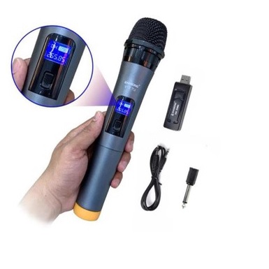 Micro Không dây Karaoke Zansong V12, Micro không dây đa năng, Mic loa kéo, Amply, DVD. Bảo hành 06 tháng