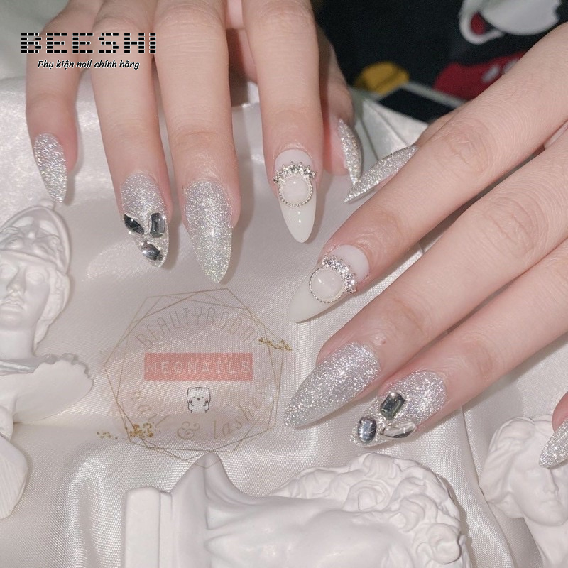 Sơn gel kim tuyến sơn nhũ flash siêu sáng b281 hàng loại 1-beeshi shop nail