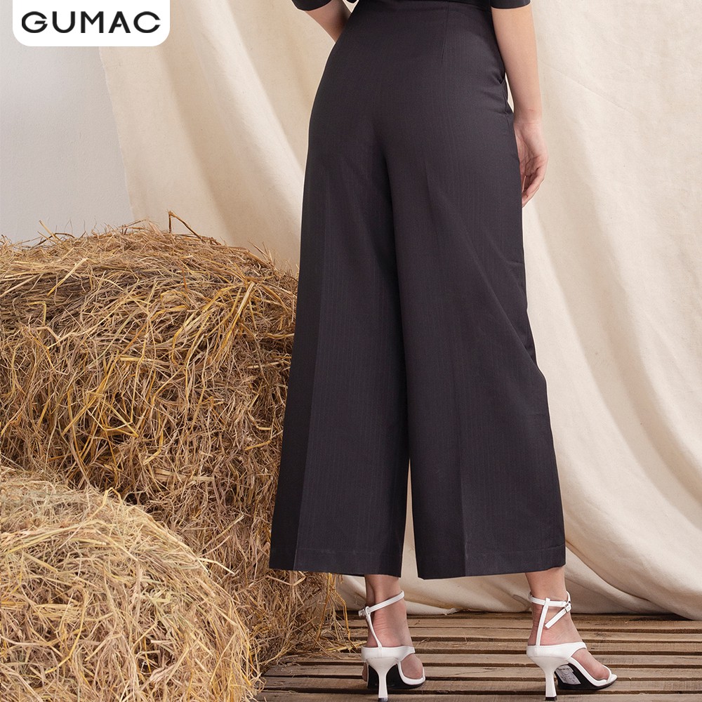 Quần rộng phối bản lưng QA1040 GUMAC | BigBuy360 - bigbuy360.vn