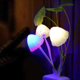 Đèn Ngủ Led Cảm Biến Ánh Sáng Hình Nấm