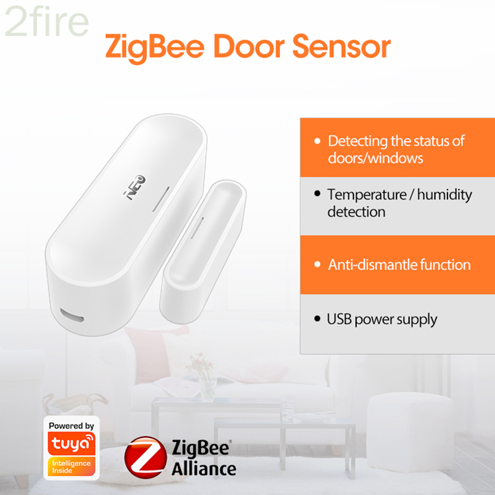 Thiết Bị Cảm Biến Cửa Sổ Thông Minh Wifi Zigbee