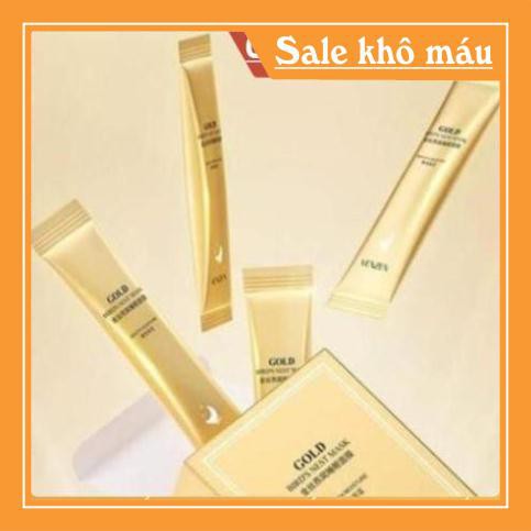 Mặt nạ ngủ yến sào tơ tằm vàng Fanzhen dưỡng ẩm và làm sáng màu da