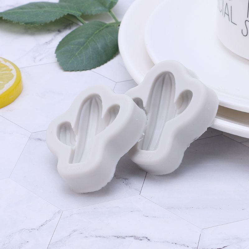 Khuôn Silicon Tạo Hình Cây Xương Rồng Trang Trí Bánh