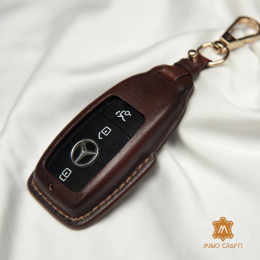 Bao da chìa khóa Mercedes S class GLC , Bao da chìa khóa ô tô DTLeather