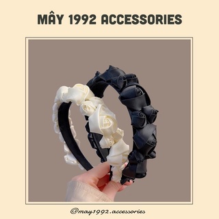 Băng đô cài tóc, bờm tóc hot trend phong cách Hàn Quốc may1992.accessories