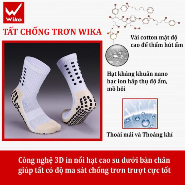 [ FREE SHIP ] Từ 50k Tất Chống Trơn Chính Hãng Vika Bảo Hành 6 Tháng