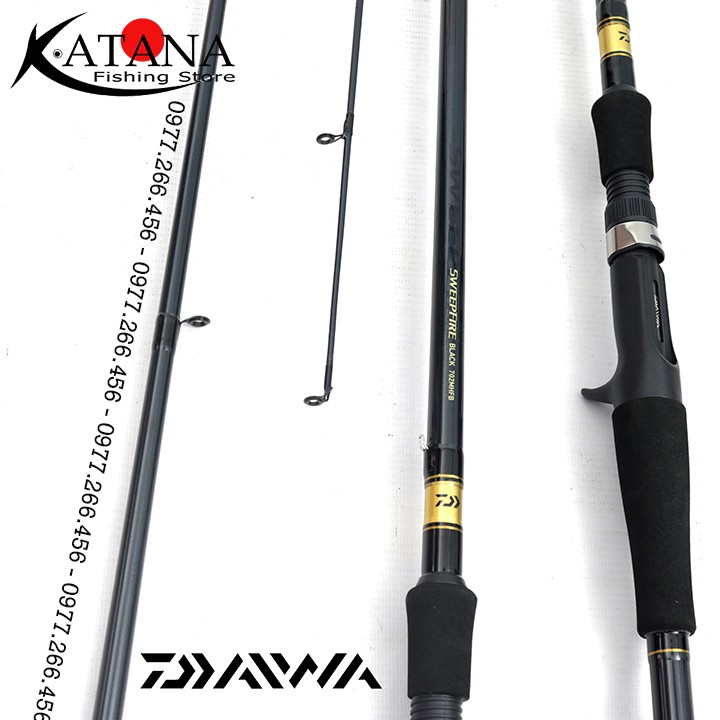 Cần Câu Lure Daiwa SWEEPFIRE BLACK - New 2021