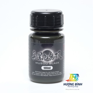 Sơn Musou Black - SƠN ĐEN NHẤT THẾ GIỚI (100ml)