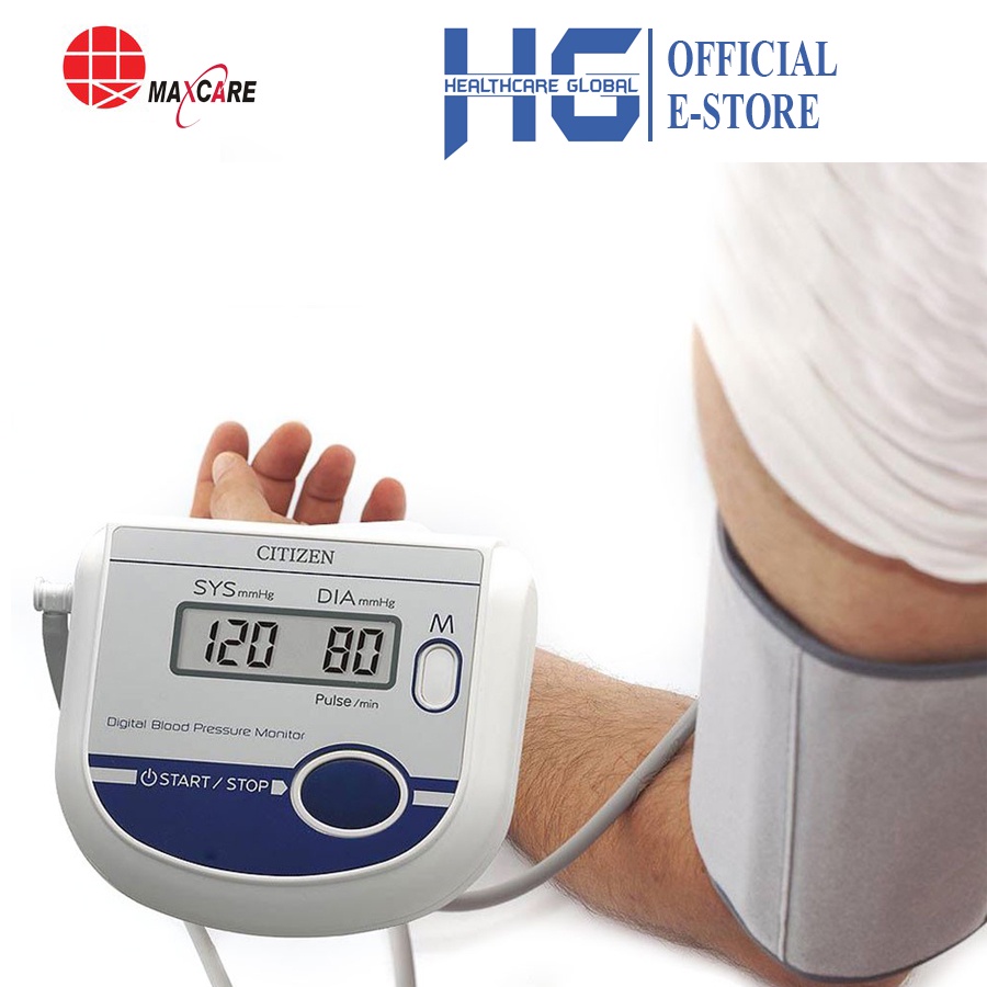 Máy đo huyết áp bắp tay điện tử Citizen CH453AC | Thương Hiệu Nhật Bản Bảo Hành 5 Năm
