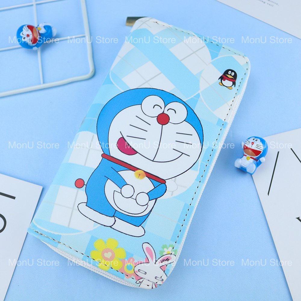 Bóp ví ngắn, dài hình DORAEMON DOREMON dễ thương cute MON0061