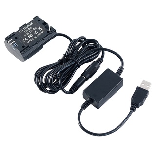 Bộ Pin Giả DC ,LP-E6 Cho EOS 5D2 5D3 5D4 6D 6D2 60D 7D 7D2 70D 80D 90D