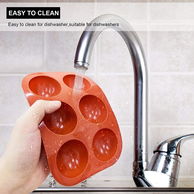 Khuôn silicone làm bánh sô cô la DIY tạo hình bán nguyệt chống dính dành cho nhà bếp
