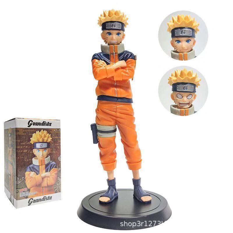 Naruto - Sasuke mô hình nhân vật cao trang trí để bàn cao 25-26CM