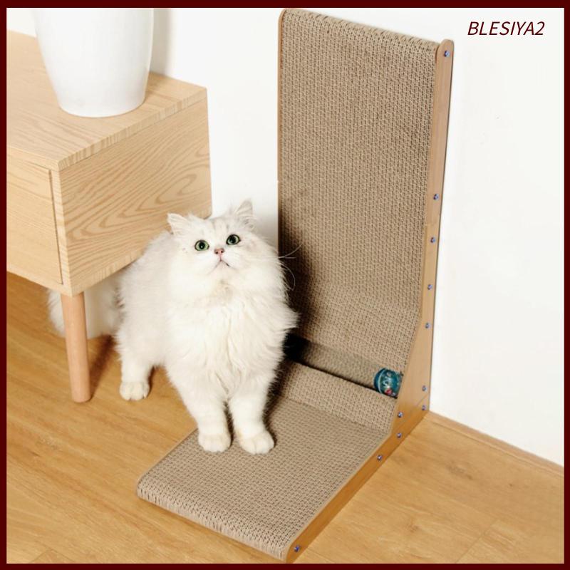 Durable Cat Corrugated Scratcher Rest Mat Lounge Board Bed Sleep