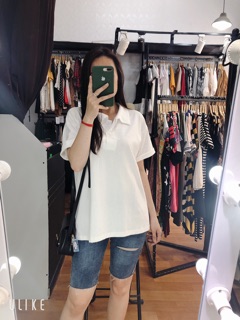 Phông cổ đức dáng oversize