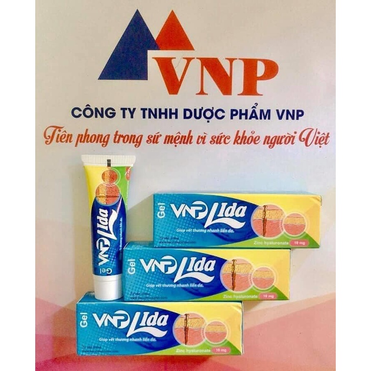 VNP Lida - Giúp vết thương nhanh liền da