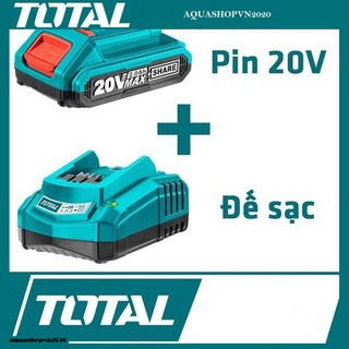 20V CỤC SẠC PIN LI-ION TOTAL - TFCLI2001