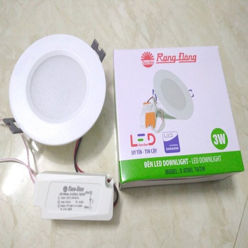 Đèn LED âm trần Rạng Đông 3W, 5W, 7W, 9W ChipLED SAMSUNG