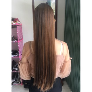 Tóc giả cột ❤️FREEHSIP❤️ Tóc giả cột thẳng siu dày