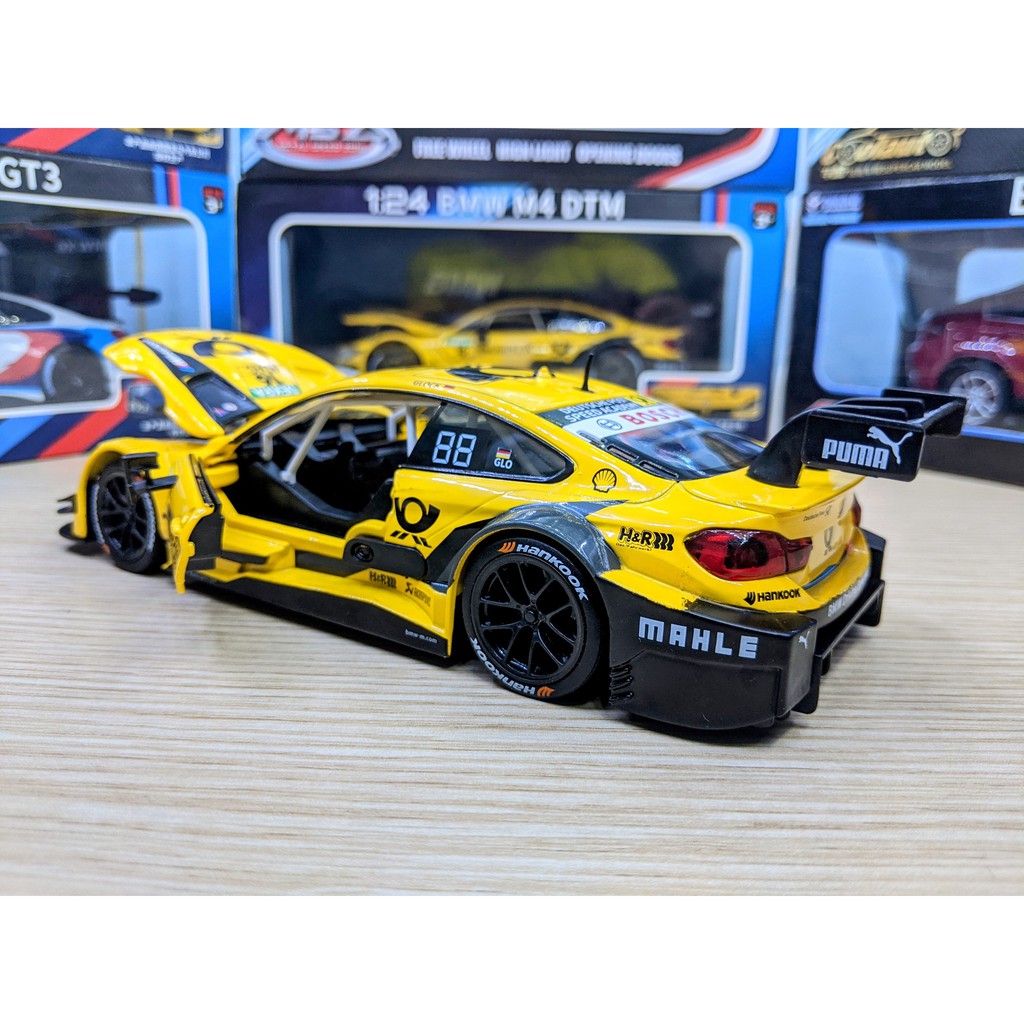 Xe mô hình BMW M4 GT3 - Tỉ lệ 1:24  II 🎁 TẶNG BIỂN SỐ