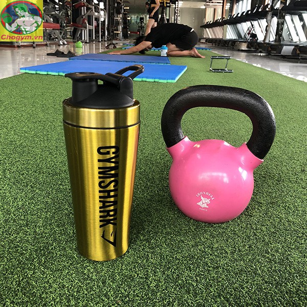 Bình Lắc Shaker - Bình Nước Inox Gym Shark