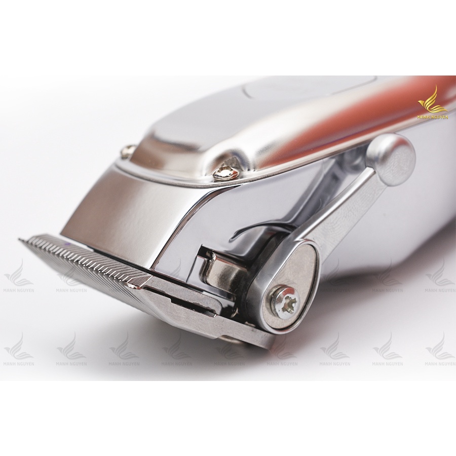 Tông đơ cắt tóc Kemei KM-1998 Chính Hãng Bảo Hành 12 Tháng - Tông đơ hớt tóc kim loại nguyên khối - Hàng đập hộp