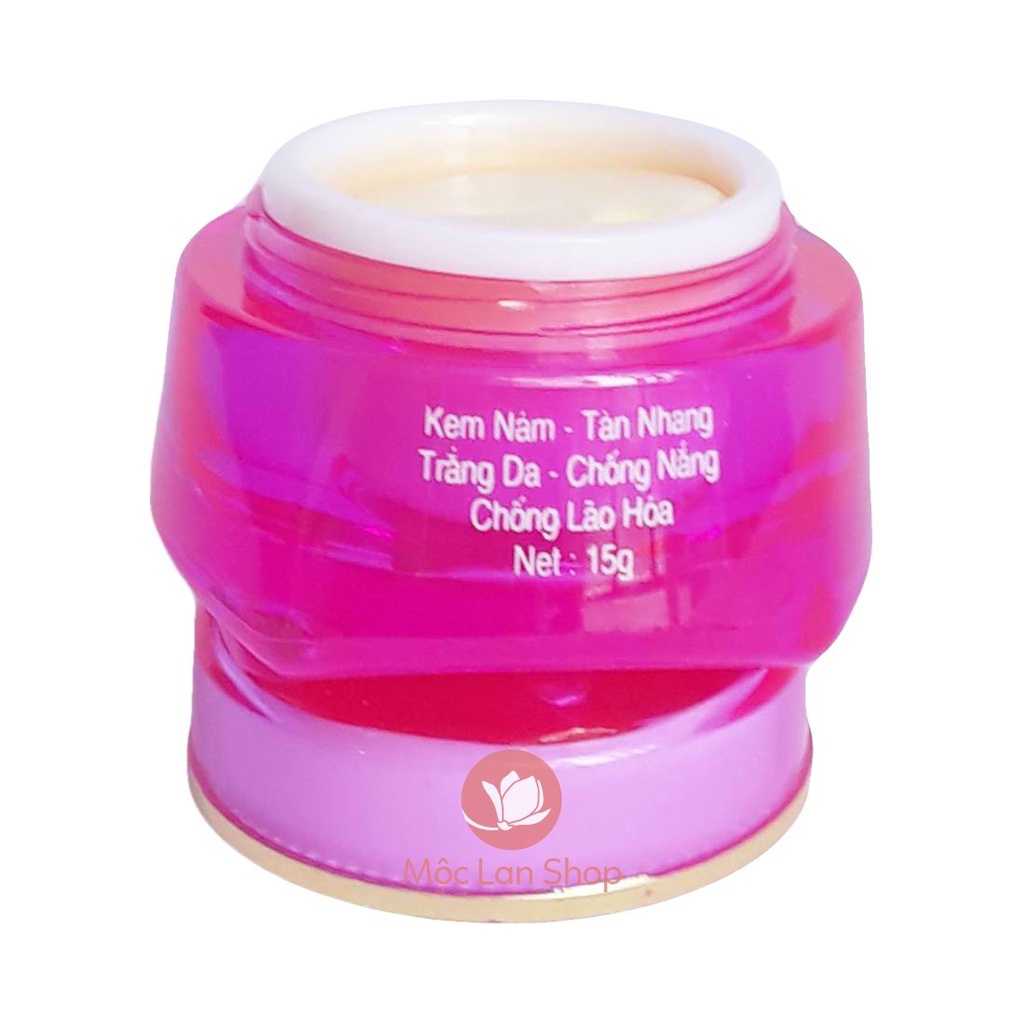 Kem nám tàn nhang, trắng da, chống nắng, giúp ngừa lão hóa da 15g - Nano-Nam-15