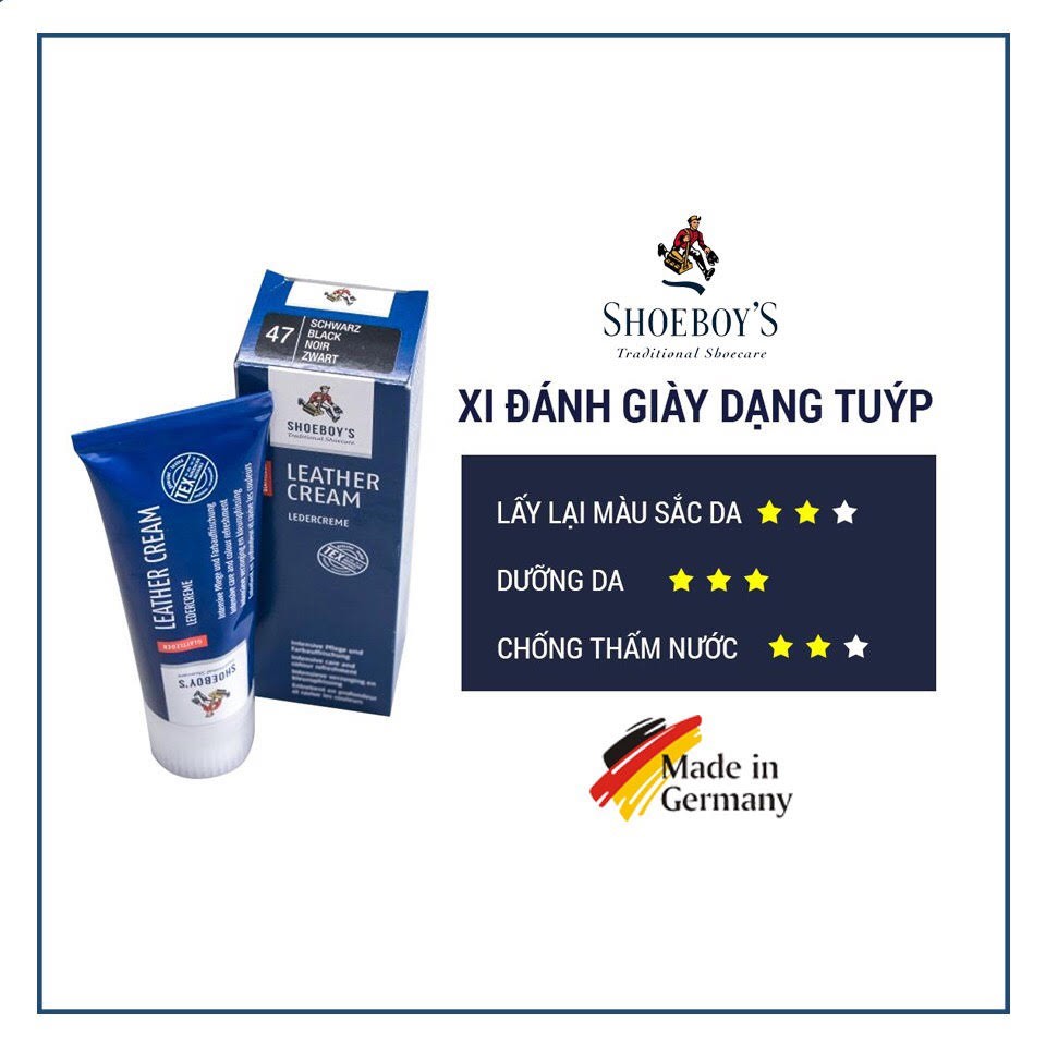 XI ĐÁNH GIÀY DẠNG TUÝP