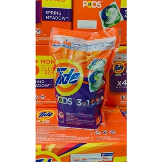 Viên giặt quần áo Tide Mỹ Pods 3 in 1 loại 42 viên 168 viên bỏ thẳng vào máy giặt tự tan trong nước