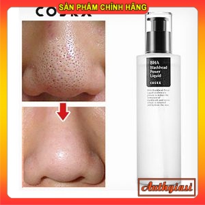Tẩy da chết hóa học Cosrx BHA Blackhead Power Liquid TDC giảm mụn đầu đen, mụn đầu trắng, lỗ chân lông to 100ml