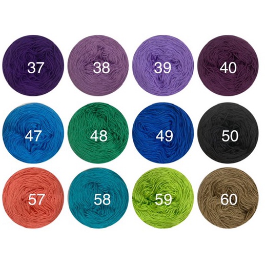 Bảng 2: Len cotton việt nam ctvn sợi 1mm 100gram - Craft Yarn VN