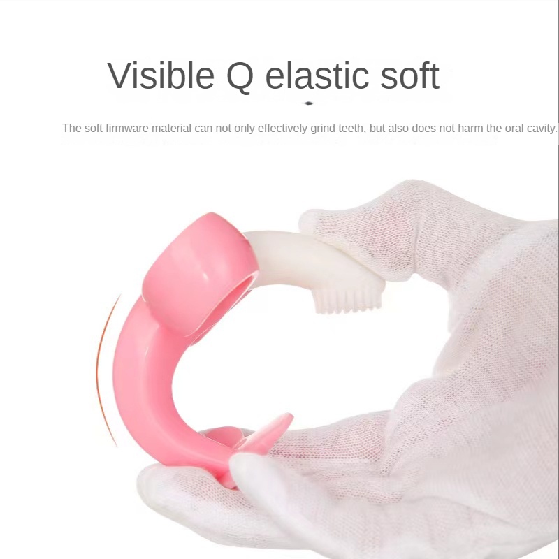 Đồ Chơi Gặm Nướu Hình Quả Chuối Bằng Silicone Dành Cho Trẻ Nhỏ