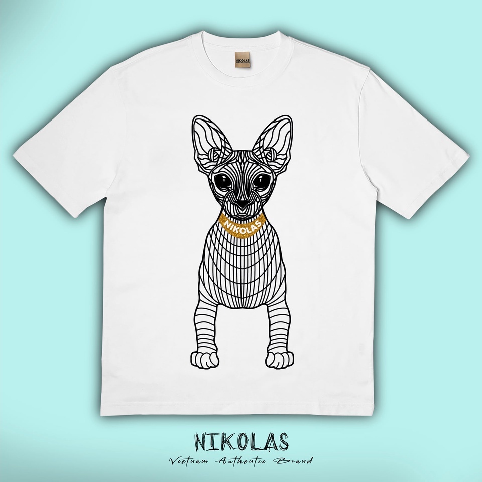 Áo thun phông Unisex Nikolas 100% Cotton SPHYNX NIKOLAS 2022