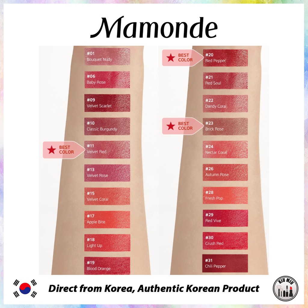 MAMONDE CREAMY TINT COLOR BALM INTENSE *ORIGINAL KOREA*