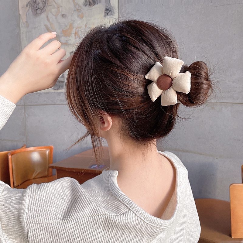 Dây buộc/cột tóc bông hoa hot trend - UniLabel