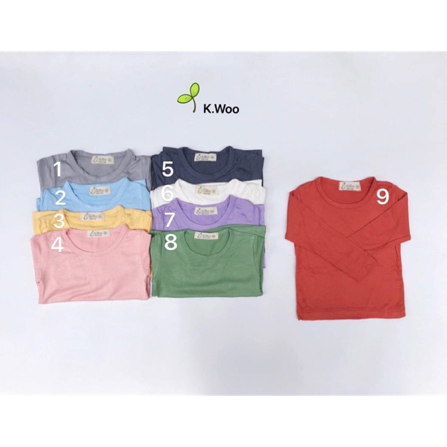 (Siêu rẻ) Áo dài tay cho bé