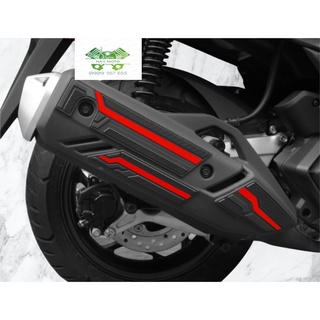 Bộ miến dán bảo vệ ốp pô pcx 160 Hayaidesu japan