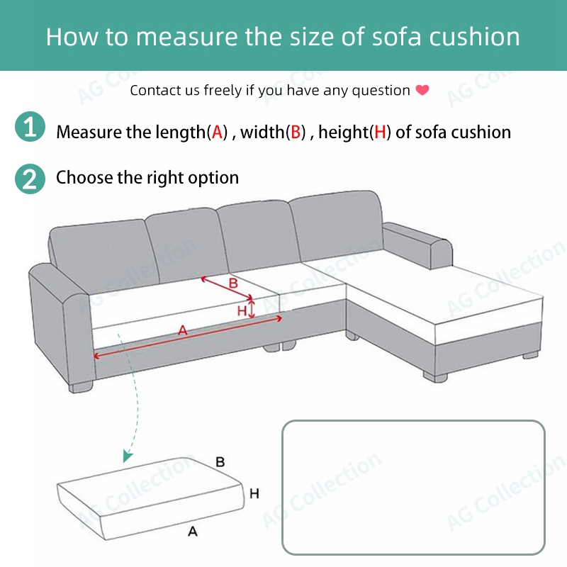 Vỏ Bọc Ghế Sofa 1 / 2 / 3 / 4 Màu Trơn