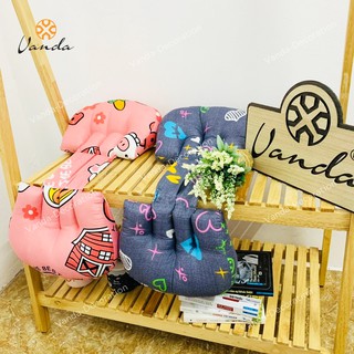 Gối bầu cánh tiên COTTON POLY , gối cho mẹ bầu