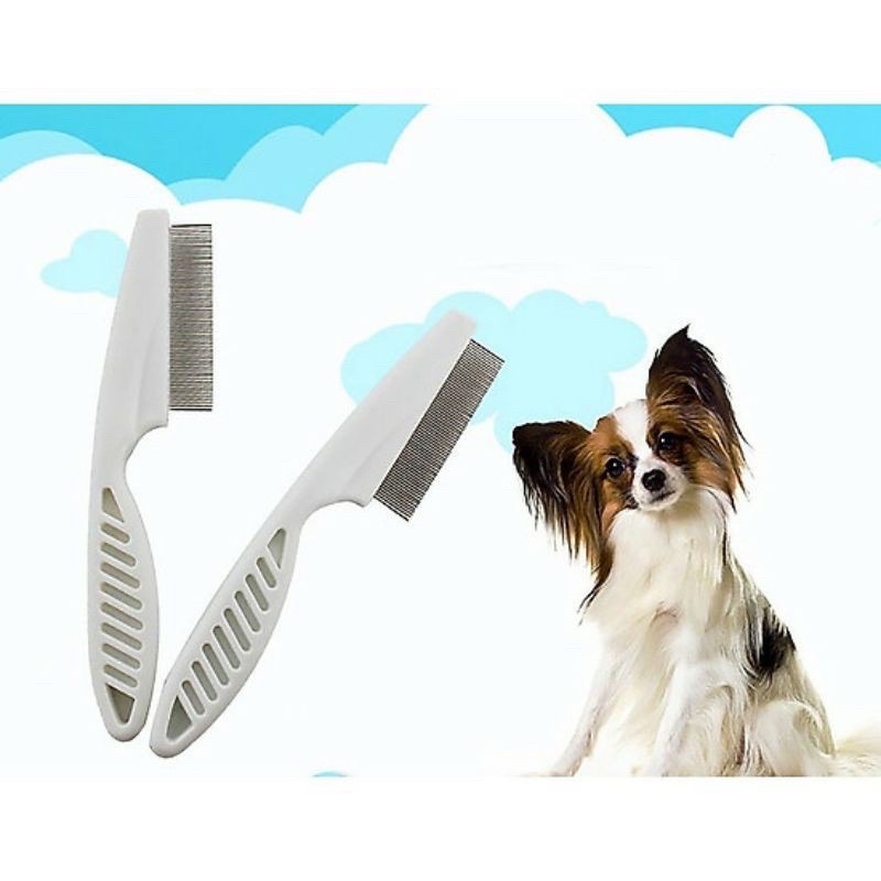 Lược chải ve rận, lông rụng cho chó mèo
