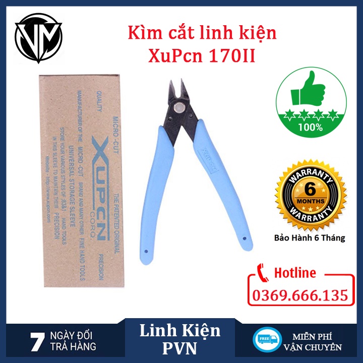 Kìm cắt chân linh kiện XuPcn Chất Lượng Cao- Cực Sắc