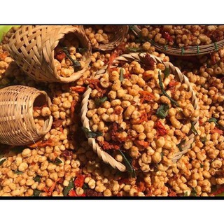 500g ngô nếp sấy khô bò lá chanh -ăn là nghiền