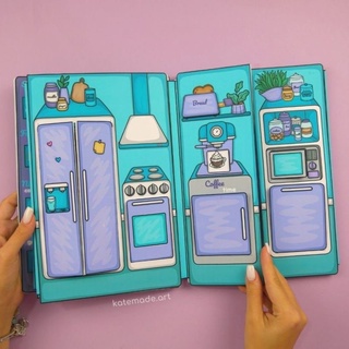 NGÔI NHÀ BÚP BÊ GIẤY 2 ( NGÔI NHÀ MÙA ĐÔNG)