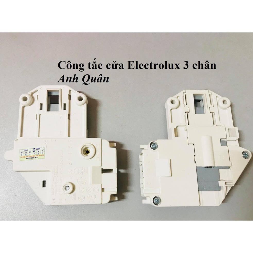 [Mã ELFLASH5 giảm 20K đơn 50K] Công tắc cửa Máy giặt Electrolux 3 chân loại Khoá cửa elec 3 chân Chính hãng