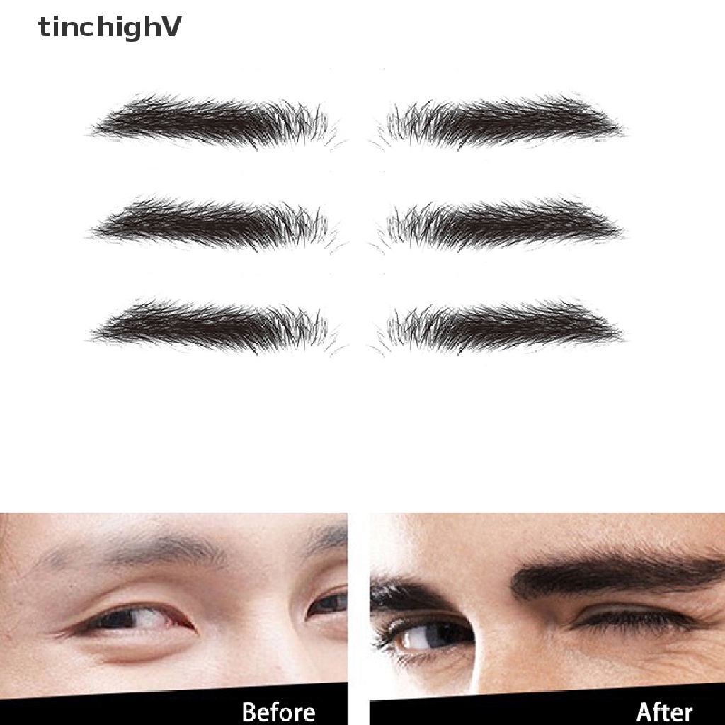 Set 10 Cặp Hình Xăm Lông Mày Giả Cho Nam