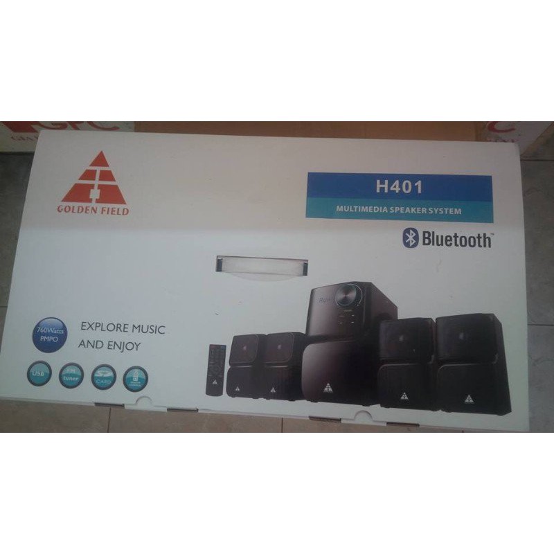 ♥️♥️♥️♥️Loa vi tính Golden Field H401 4.1 bluebooth - Siêu phẩm âm thanh chất lượng cao